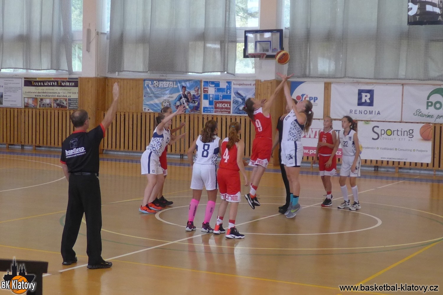Starší žákyně U15 - zápasy v Kralupech a na Spartě