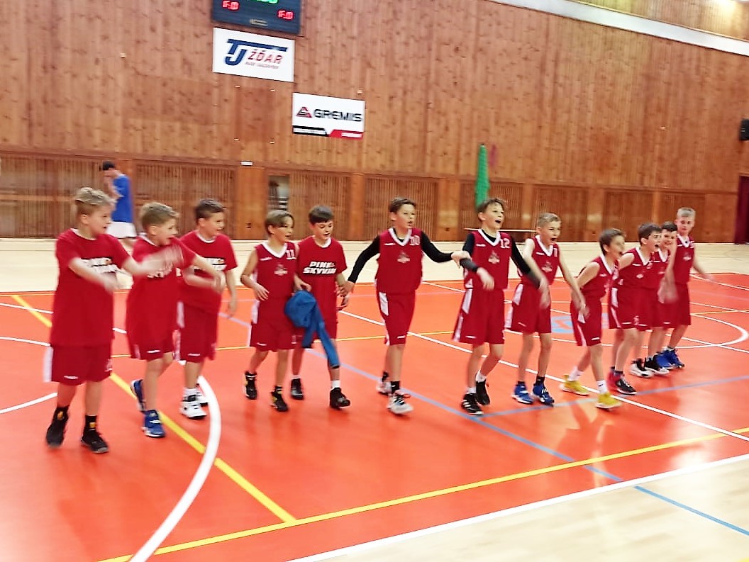 Vítězství kluků U12 na turnaji ve Žďáru