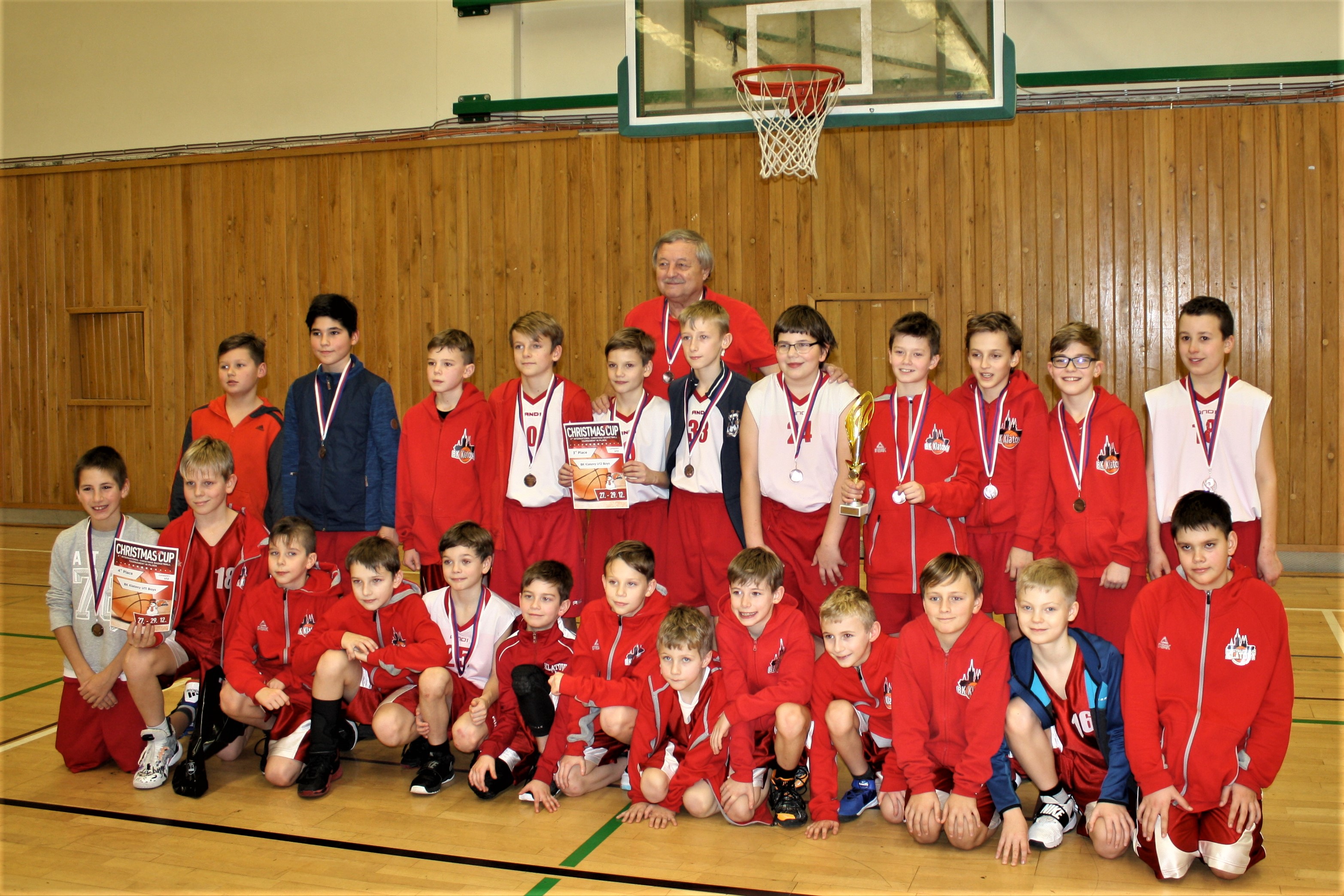 U11 a U12 BK Klatovy - soupeři v boji o 3.místo na Christmas Cupu 2019