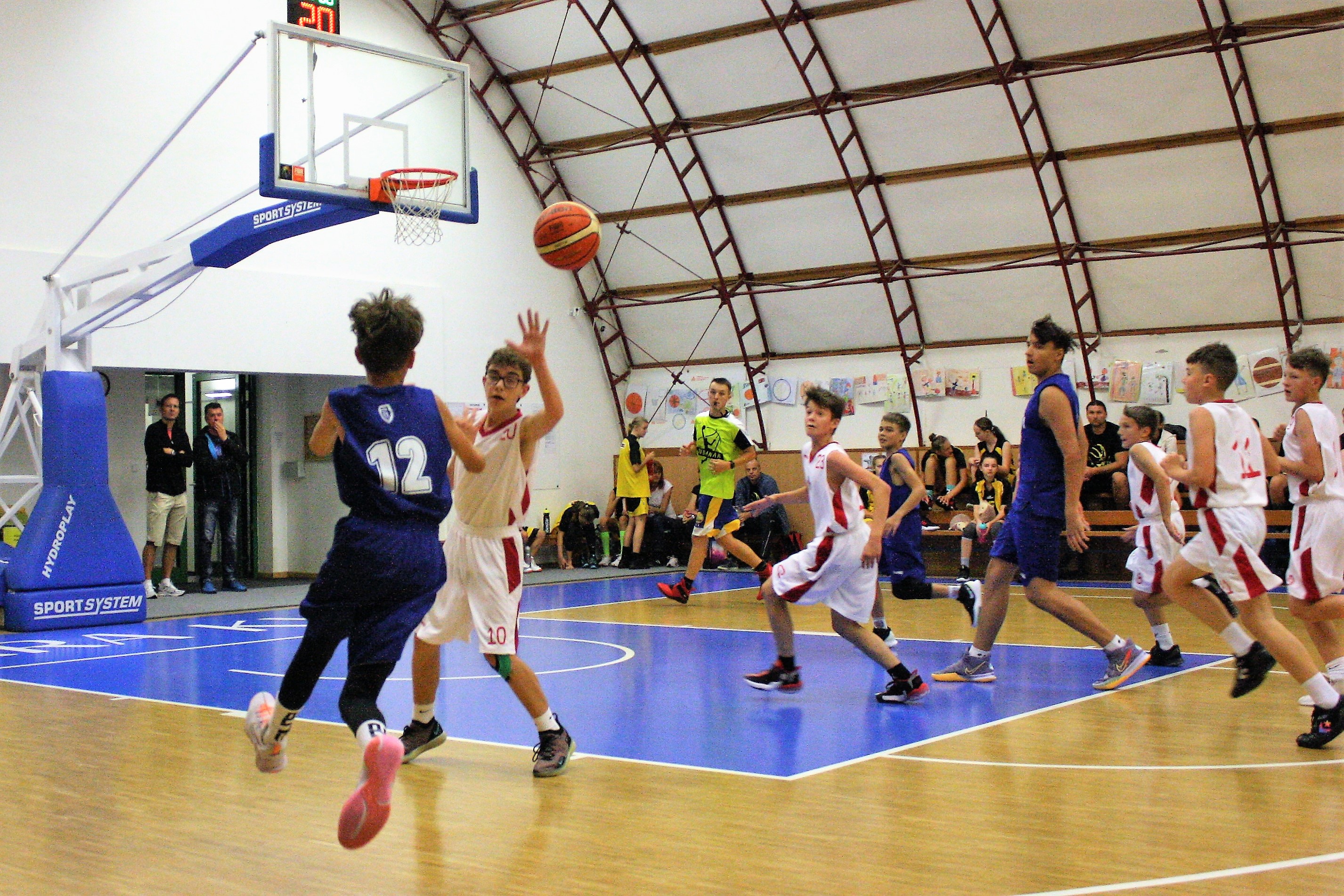 Foto z turnaje v Kyjově v srpnu 2021, kde jsme porazili Vlčata ze Žďáru 60:28.