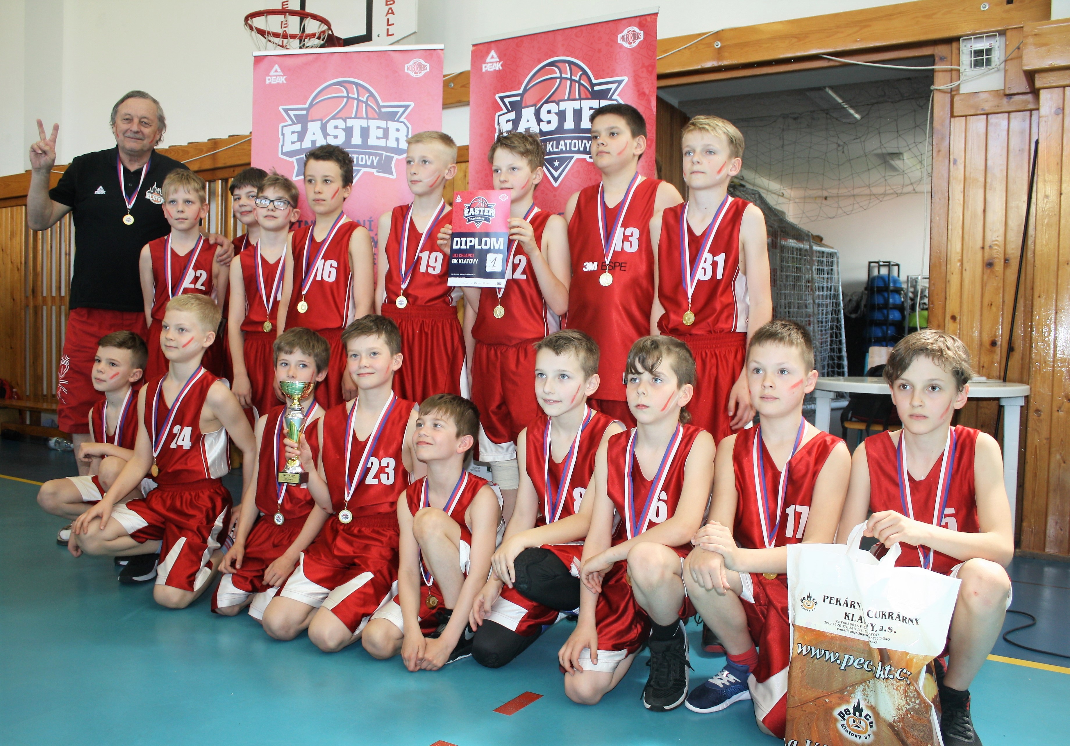 Vítězný klatovský tým z roku 2019.