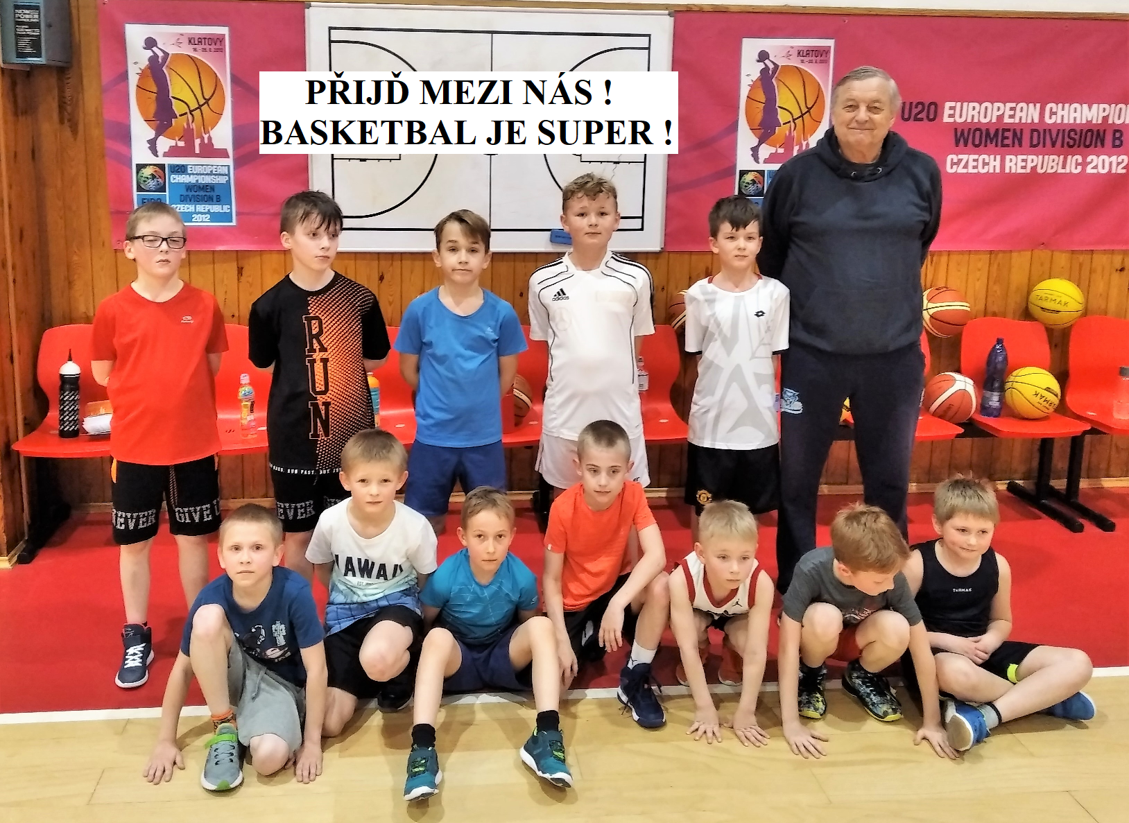 Do společného basketbalového týmu zveme všechny kluky roč.2012 a mladší !