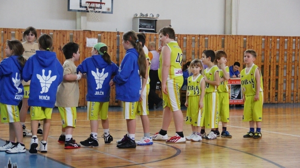 Minižačky U11 vítězně v Kožlanech: DBaK (mix) - BK Klatovy