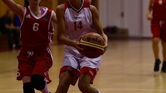 U14 dívky - BK Klatovy - Levhartice Chomotov , BC Slaný 