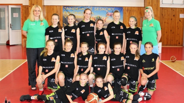 Závěrečný třetí den NF U12 dívek v hale BK
