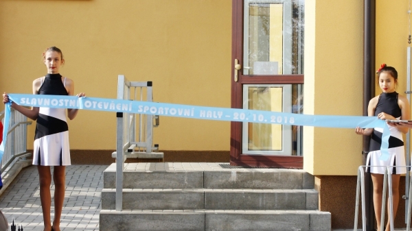 Otevření haly ve Švihově