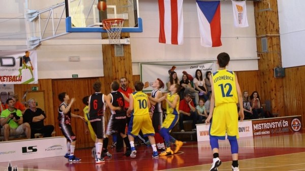 MČR  U13  BŠ Praha -  Slavoj BK Litoměřice